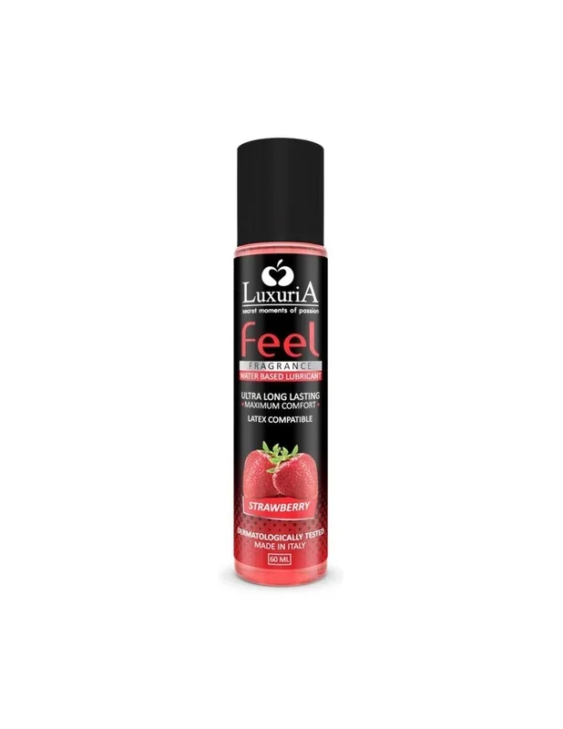 Intimateline – Luxuria Feel Lubricante Base Agua Fresa 60 Ml