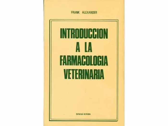 Introducción a la Farmacología Veterinaria