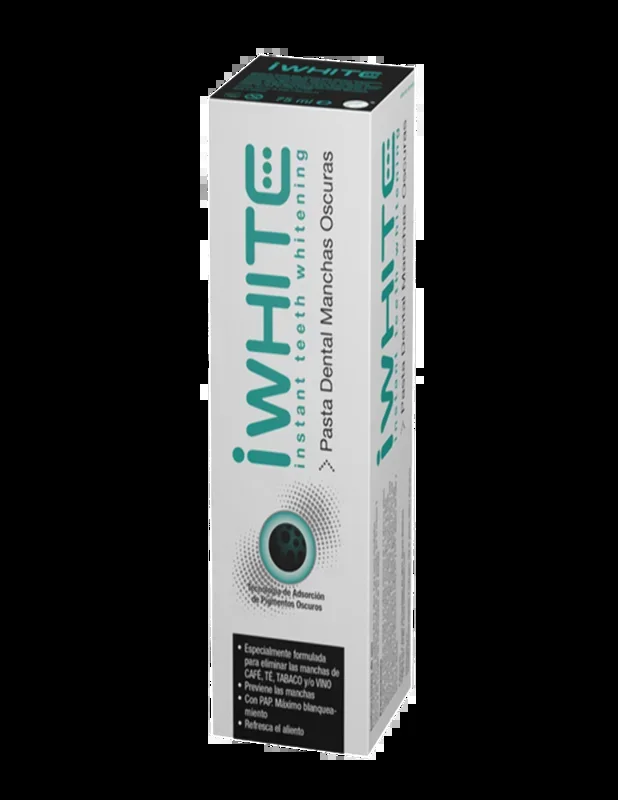 IWHITE BLANQUEADOR MANCHAS OSCURAS. PASTA DENTAL.
