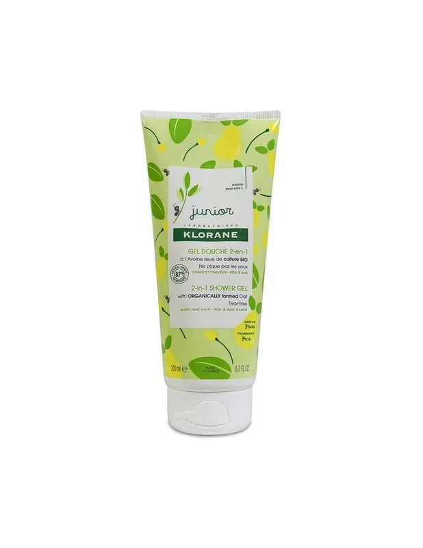 Klorane Junior Gel De Ducha Pera 200Ml