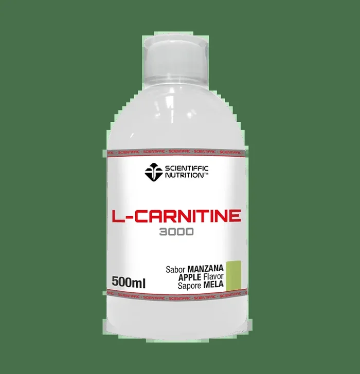 L-Carnitine 3000 mg: Sabor Manzana · Scientiffic Nutrition · 500 ml