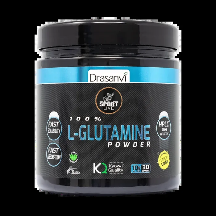 L-GLUTAMINA LIMON 300G BOTE SPORT LIVE DRASANVI