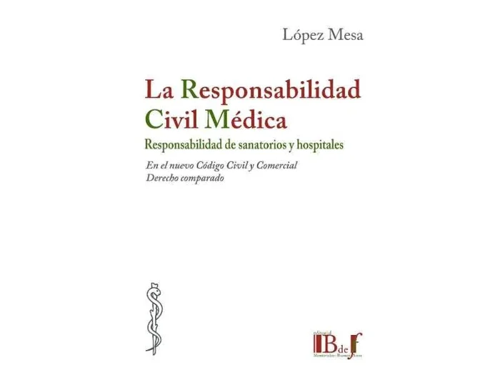 La Responsabilidad Civil Medica. Responsabilidad de Sanatorios y Hospitales en el Nuevo Codigo Civil y Comercial. Derecho Comparado