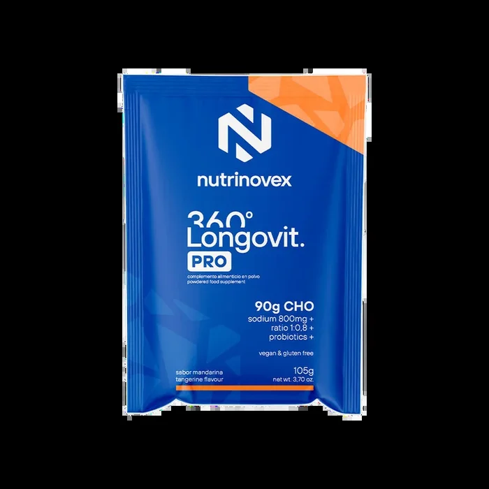 Longovit 360 Drink PRO: Sabor Mandarina · Nutrinovex · 105 gramos
