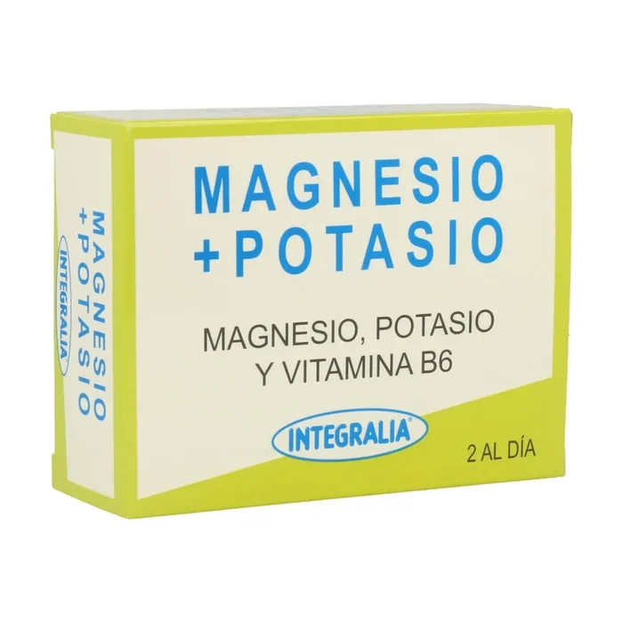Magnesio + Potasio – Integralia – 60 cápsulas