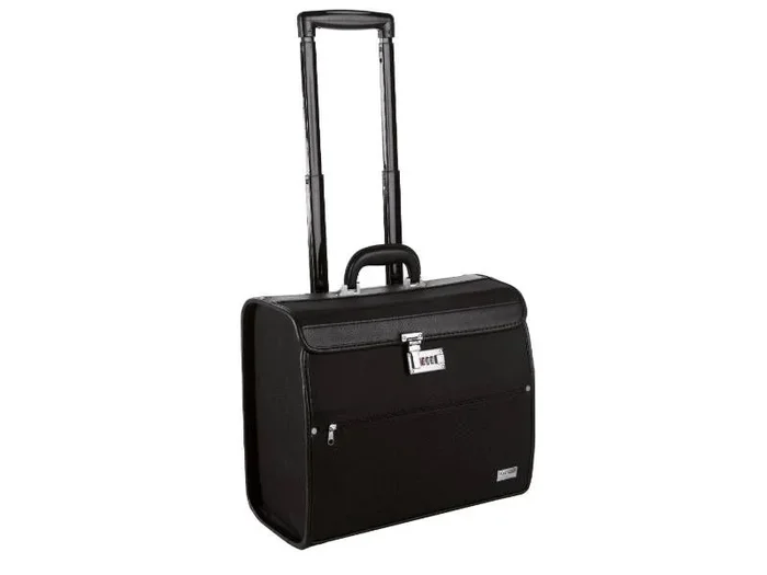 MALETIN TROLLEY NEGRO 42X20X35