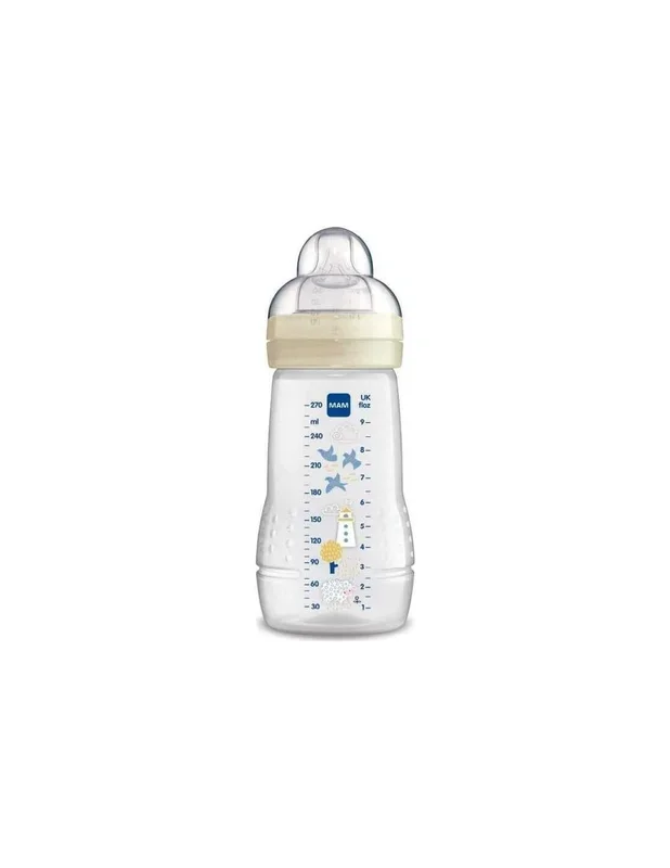 Mam Bottle Easy Active Baby Biberón Neutro +2M 270Ml