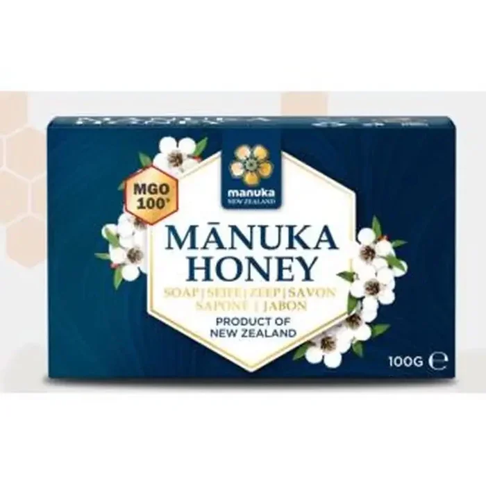 Manuka New Zeland Miel De Manuka Mgo 100+ Jabon Pastilla 100Gr.