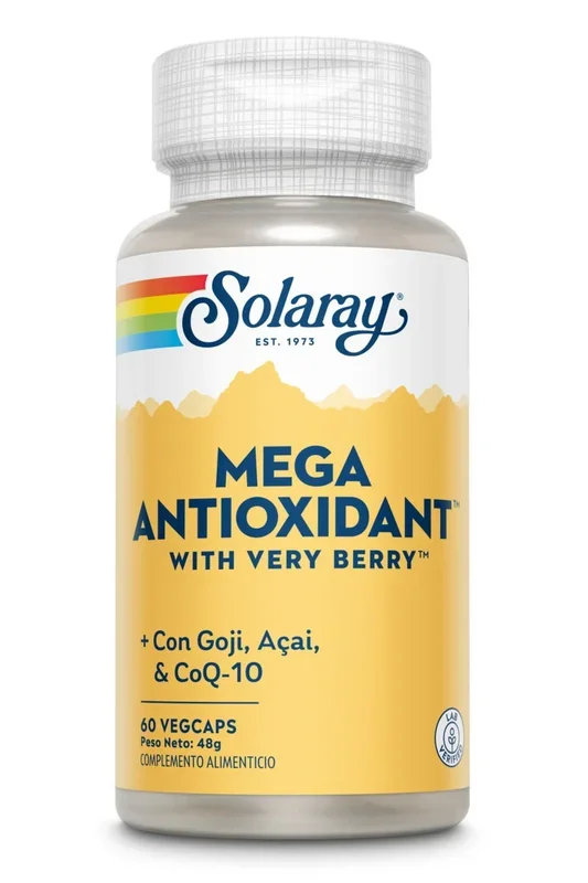 Mega Multi Antioxidante – Solaray – 60 cápsulas
