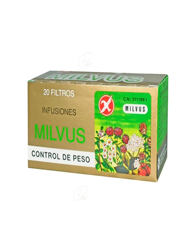MILVUS CONTROL DE PESO 1.2 G 20 FILTROS
