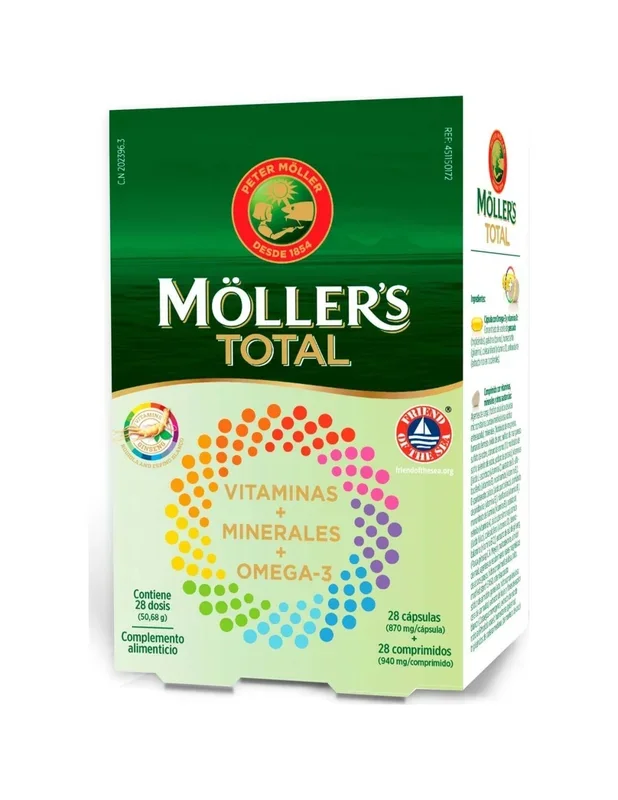 Möllers Total, 28 Cápsulas