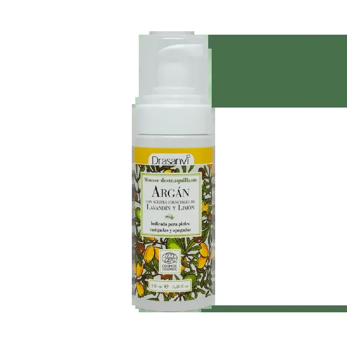 Mousse Limpiador Desmaquillante de Argán – Drasanvi – 150 ml