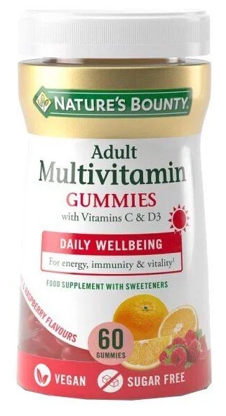 Multivitamínico Adultos Gummies · Nature’s Bounty · 60 gummies