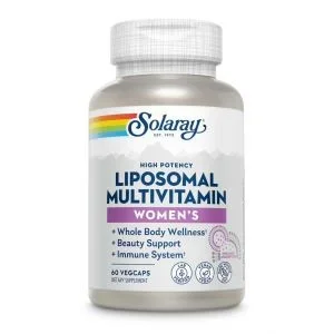 Multivitamínico Liposomal para Mujer – Solaray – 60 cápsulas
