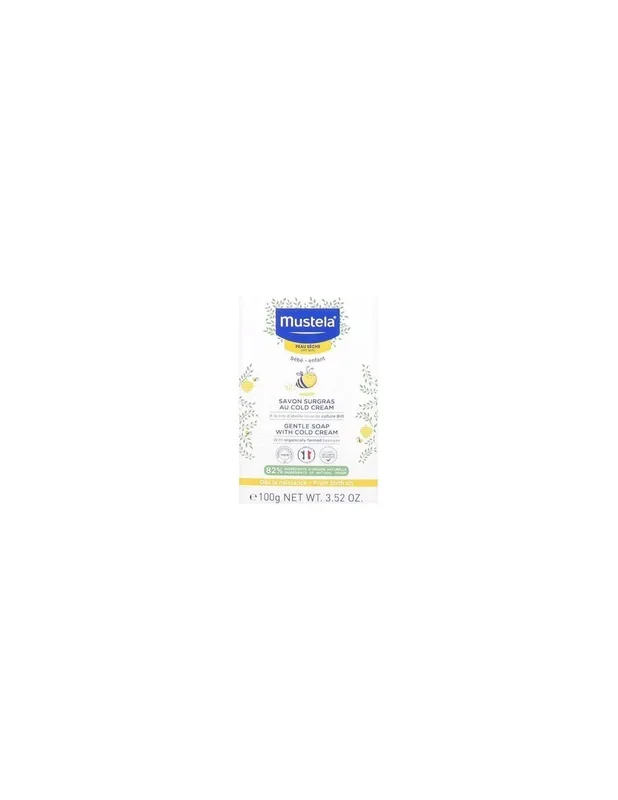 Mustela Cold Cream Jabón Pastilla, 150 G