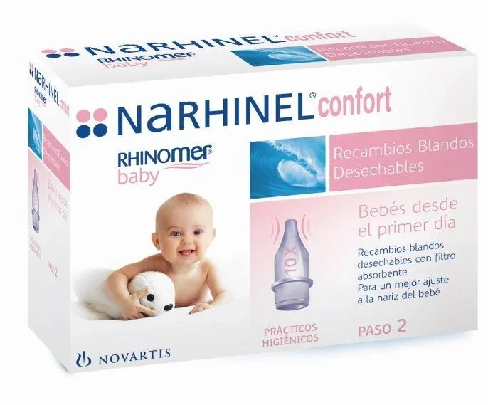 NARHINEL CONFORT ASPIRADOR RECAMBIO 10 BLANDO DESECHABLE