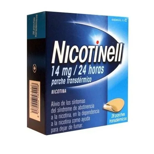 NICOTINELL 14 MG/24 H 28 PARCHES TRANSDERMICOS 3
