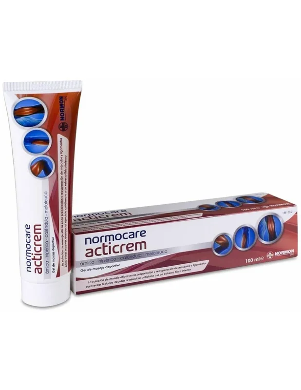 Normocare Acticrem Gel Masaje 100Ml