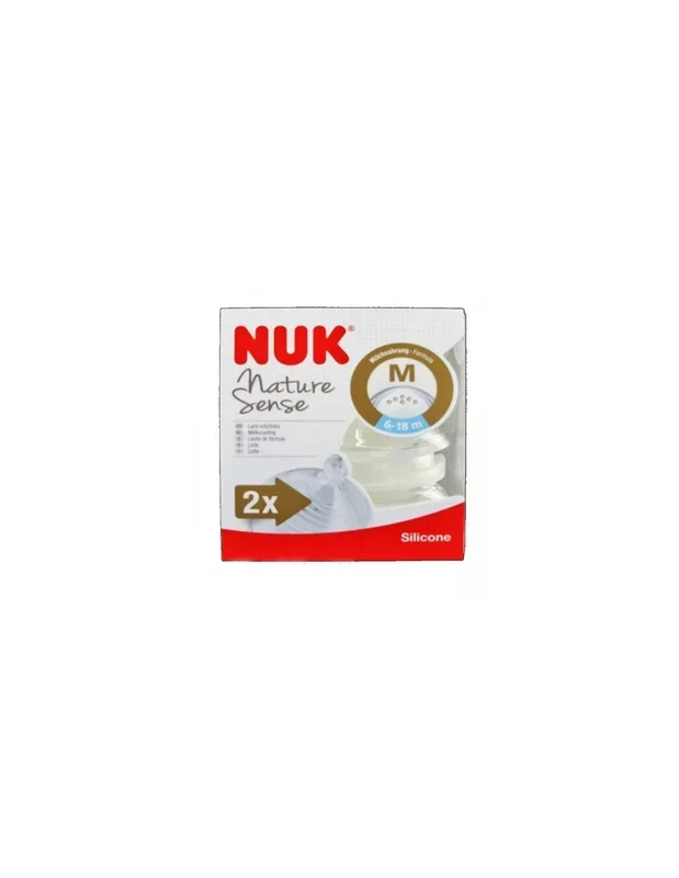 NUK TETINA SILICONA ANTICOLICO NATURE SENSE 2 M 2 TETINAS