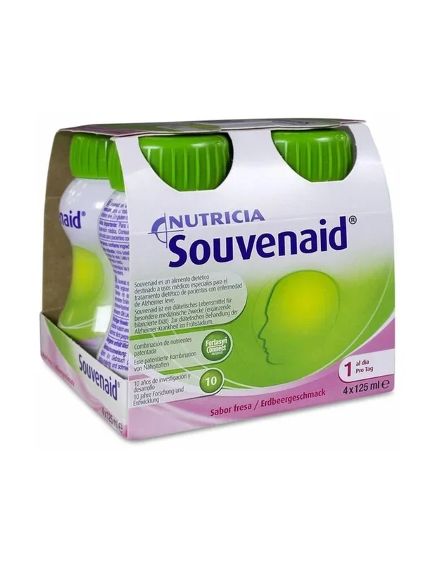 Nutricia Souvenaid Fresa, 32 X 125 Ml