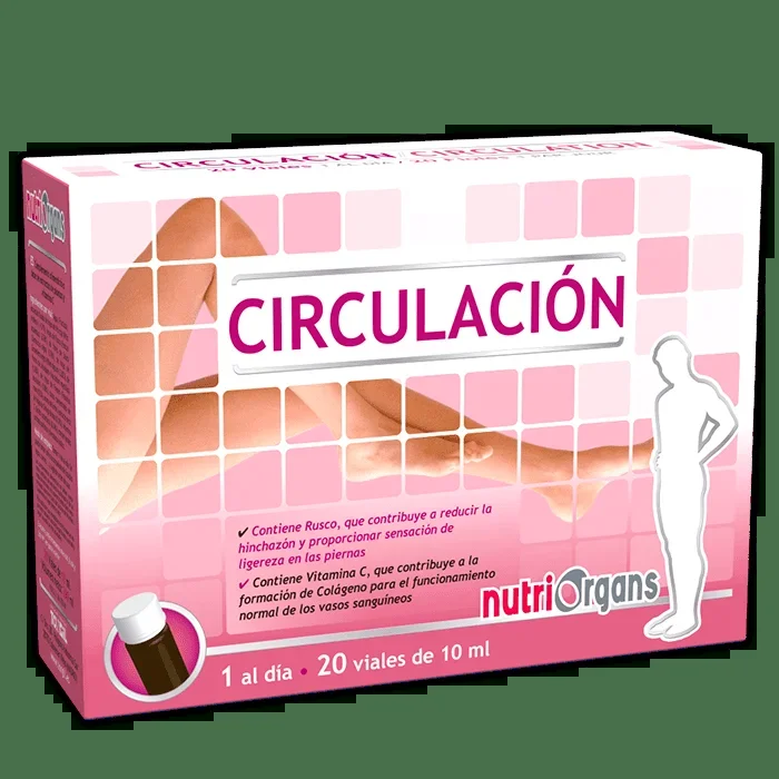 Nutriorgans Circulacion – Tongil – 20 viales