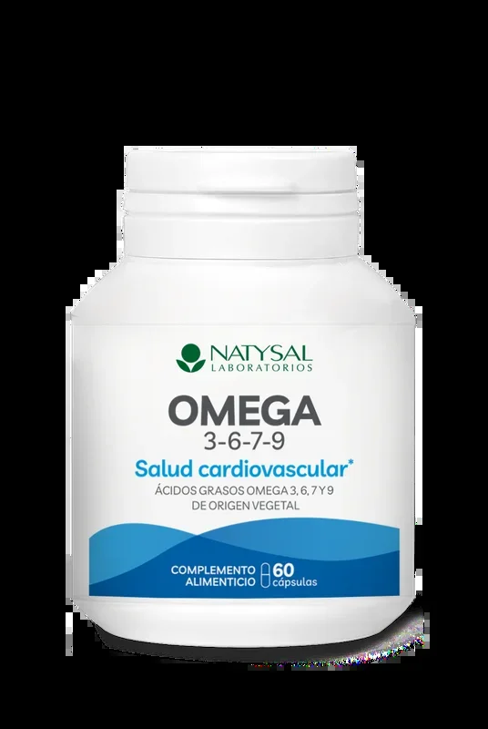 Omega 3-6-7-9 · Natysal · 60 cápsulas