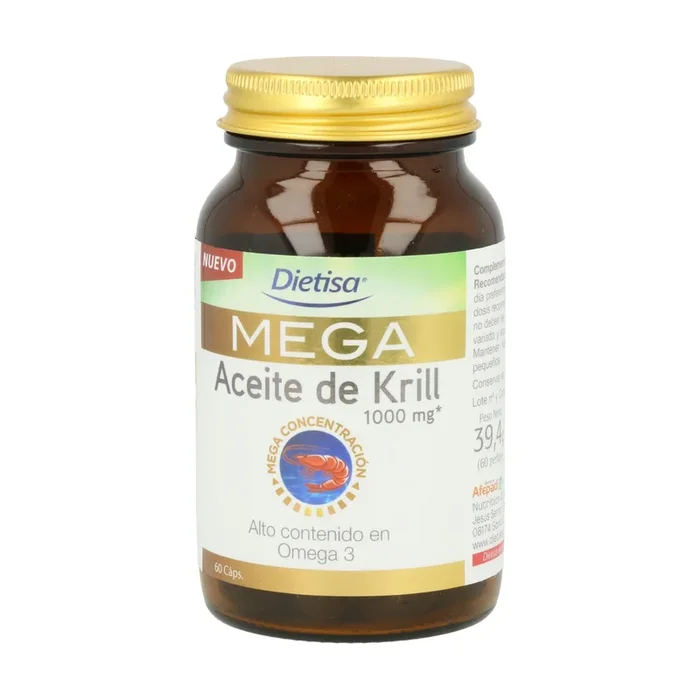 Omega Mega Krill – Dietisa – 60 cápsulas
