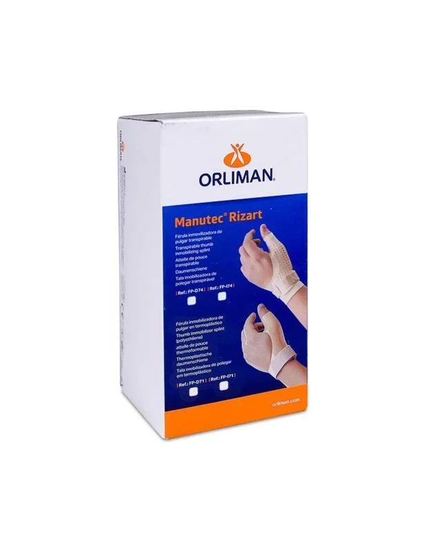 Orliman Férula Inmovilizadora Pulgar Fp-D74 Talla 1, 1 Unidad