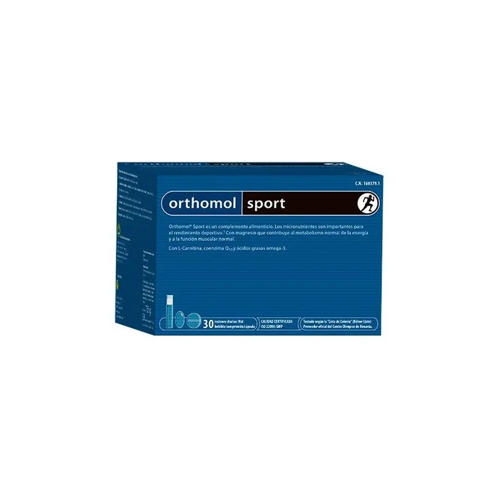 Orthomol Sport 30 Vial + 2 Tabletas