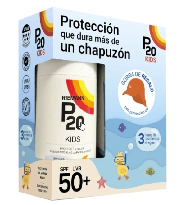P20 SPF50+ PROT SOLAR NIÑOS 200 ML+GORRA