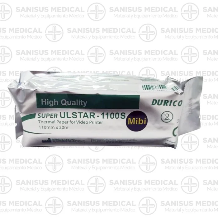 Papel ecografía compatible MITSUBISHI 1100S MIBI Caja 5uds