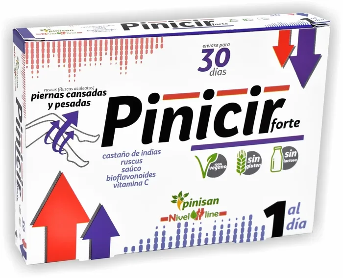 Pinicir Forte – Pinisan – 30 cápsulas
