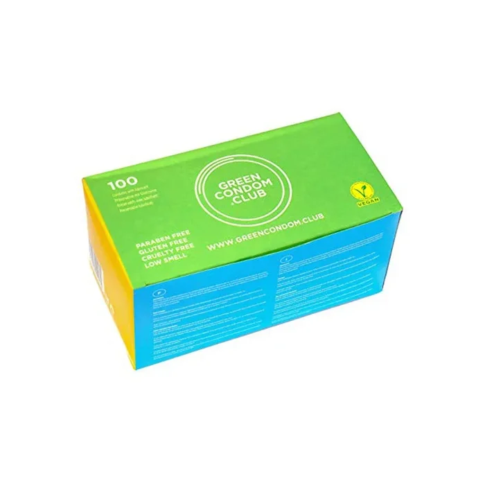 Preservativos veganos Green Condom Club, 100 un.
