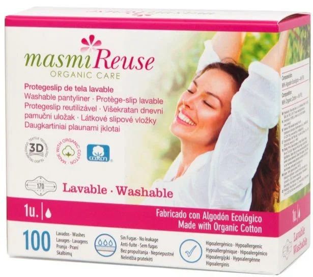 Protegeslip con Alas de Tela Lavable · Masmi