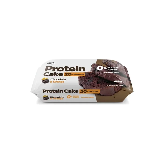 Protein Cake Chocolate Naranja PWD Nutrition, 400 gr.