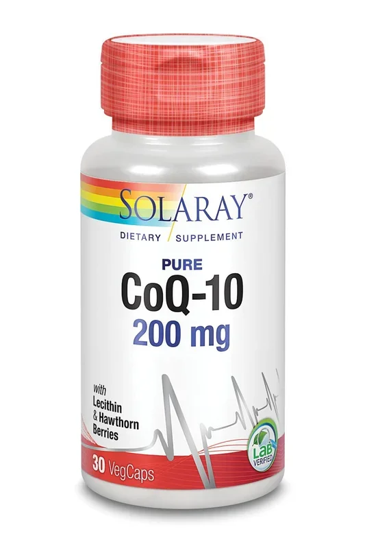 Pure CoQ-10 200 mg – Solaray – 30 cápsulas