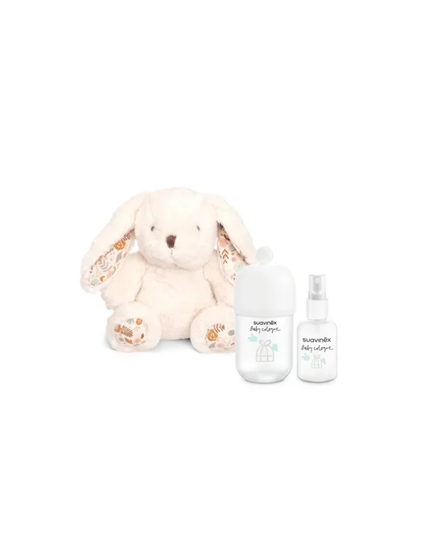 Regalo Bebé Suavinex Baby Cologne y Peluche.