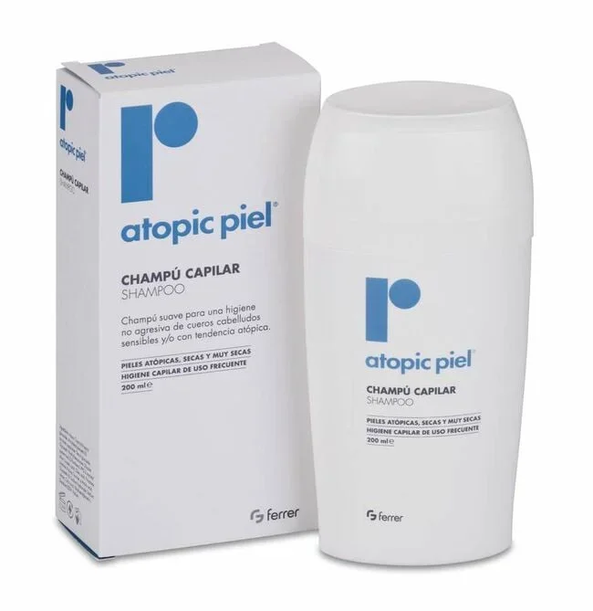 Repavar Atopic Piel Champú Capilar, 200 ml