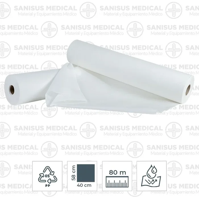 Rollo polipropileno plastificado 58 cm X 80 mts Precortado a 40cm