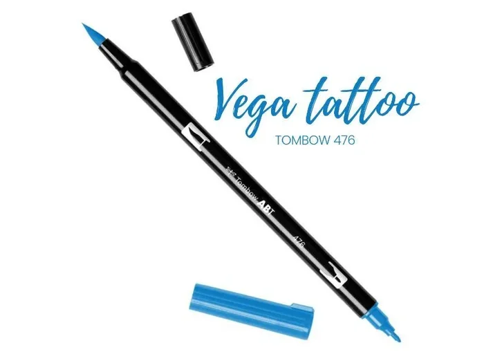 Rotulador TOMBOW AZUL 476
