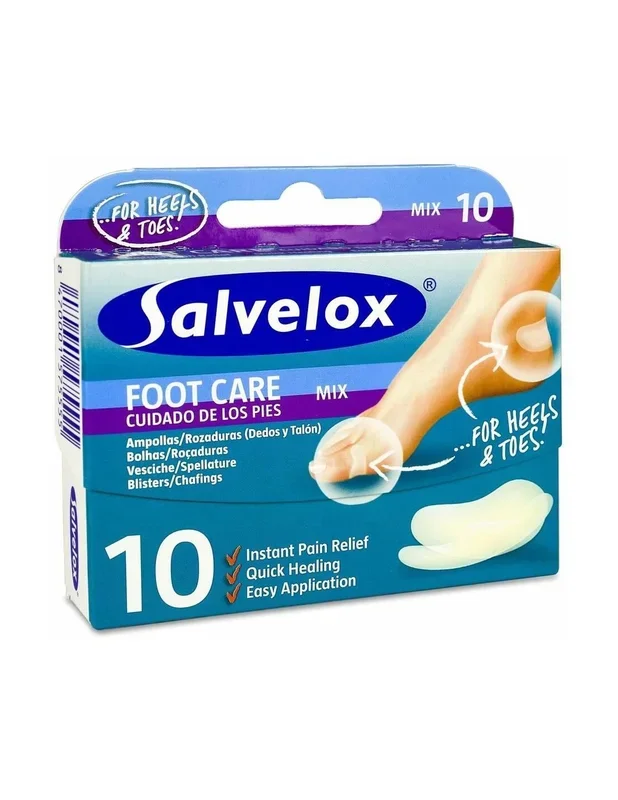Salvelox Hidrocoloides Mix Ampollas, 10 Uds