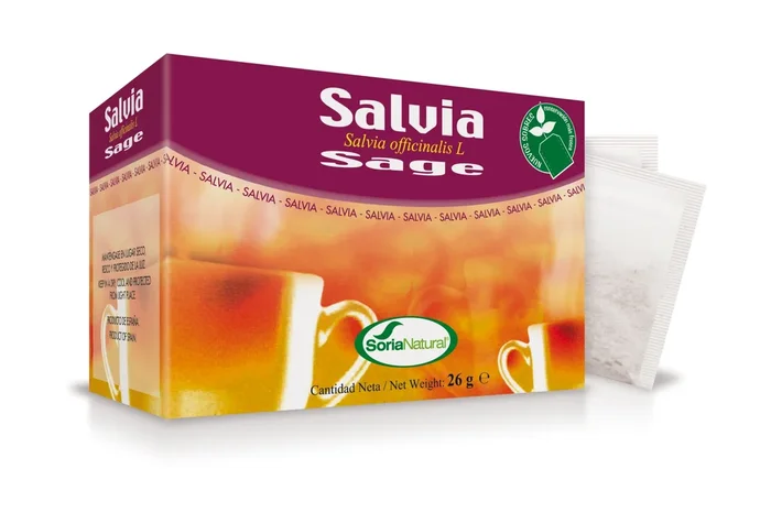 Salvia Infusión – Soria Natural – 20 sobres