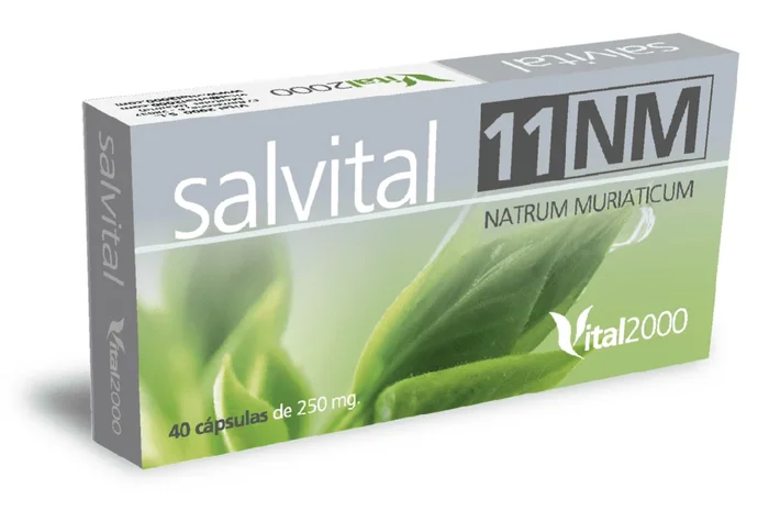 Salvital 11 MN – Natrum muriaticum – Vital 2000 – 40 cápsulas