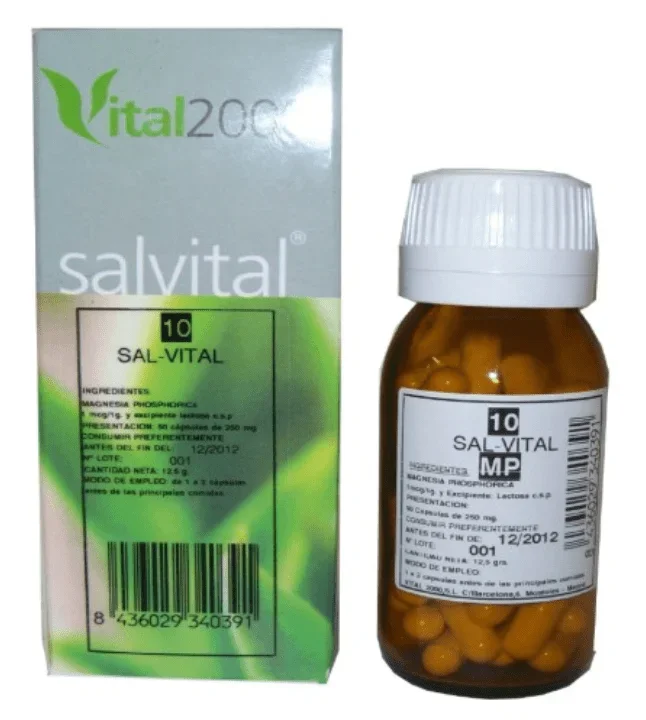 Salvital 6 KP – Kalium phosphoricum – Vital 2000 – 50 cápsulas