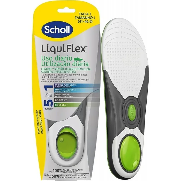 Scholl Insole Liquiflex Daily Use Size L