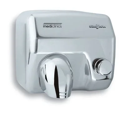 Secadora de Manos, de Accionamiento Manual, Saniflow Acero Inox Aisi 304 Brillante
