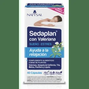 Sedaplan con Valeriana – Natysal – 40 cápsulas