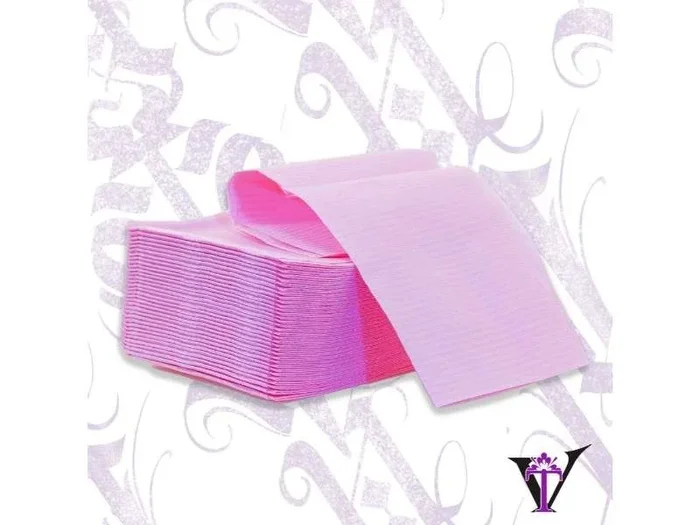 Servilleta bicapa impermeable 33×45 color rosa