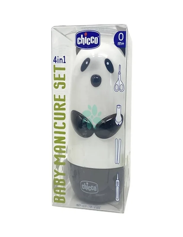 SET BABY MANICURE OSO PANDA CHICCO.