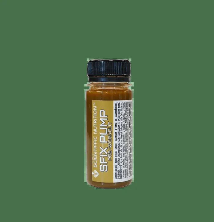SFIX Pump Pre-Workout: Sabor Naranja · Scientiffic Nutrition · 60 ml
